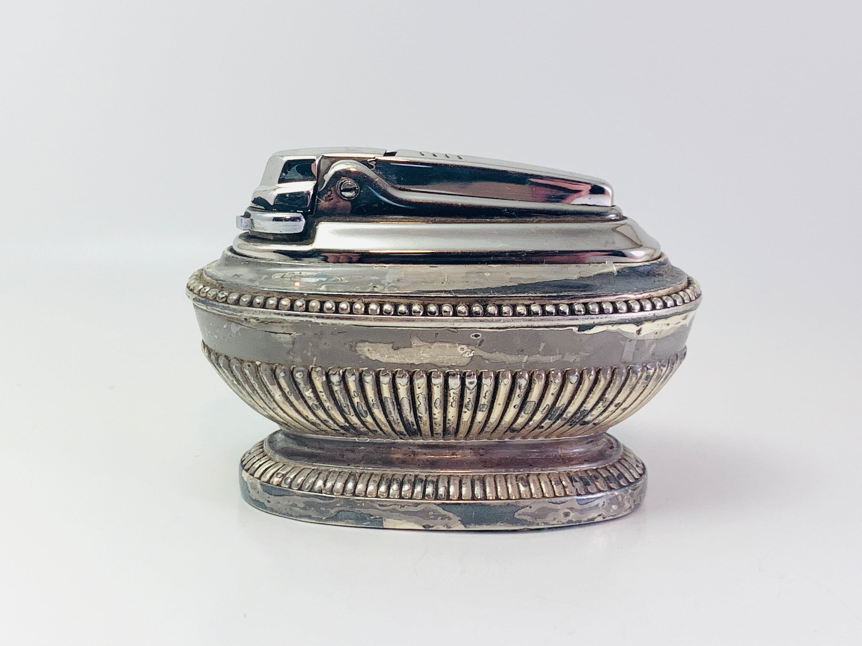 おすすめ Plated Silver Ronson Vintage Table Etsy - Lighter キャラクター