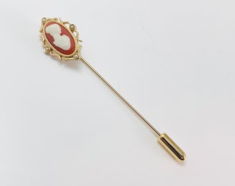 Vintage Avon Cameo Stick Pin