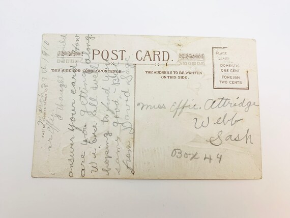 1910年アンティークイースターポストカード、中古 - Etsy 日本
