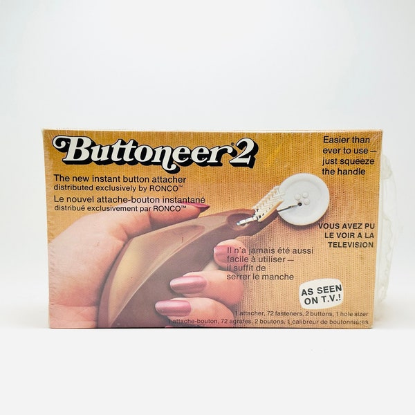 Ronco Buttoneer 2 uit 1977