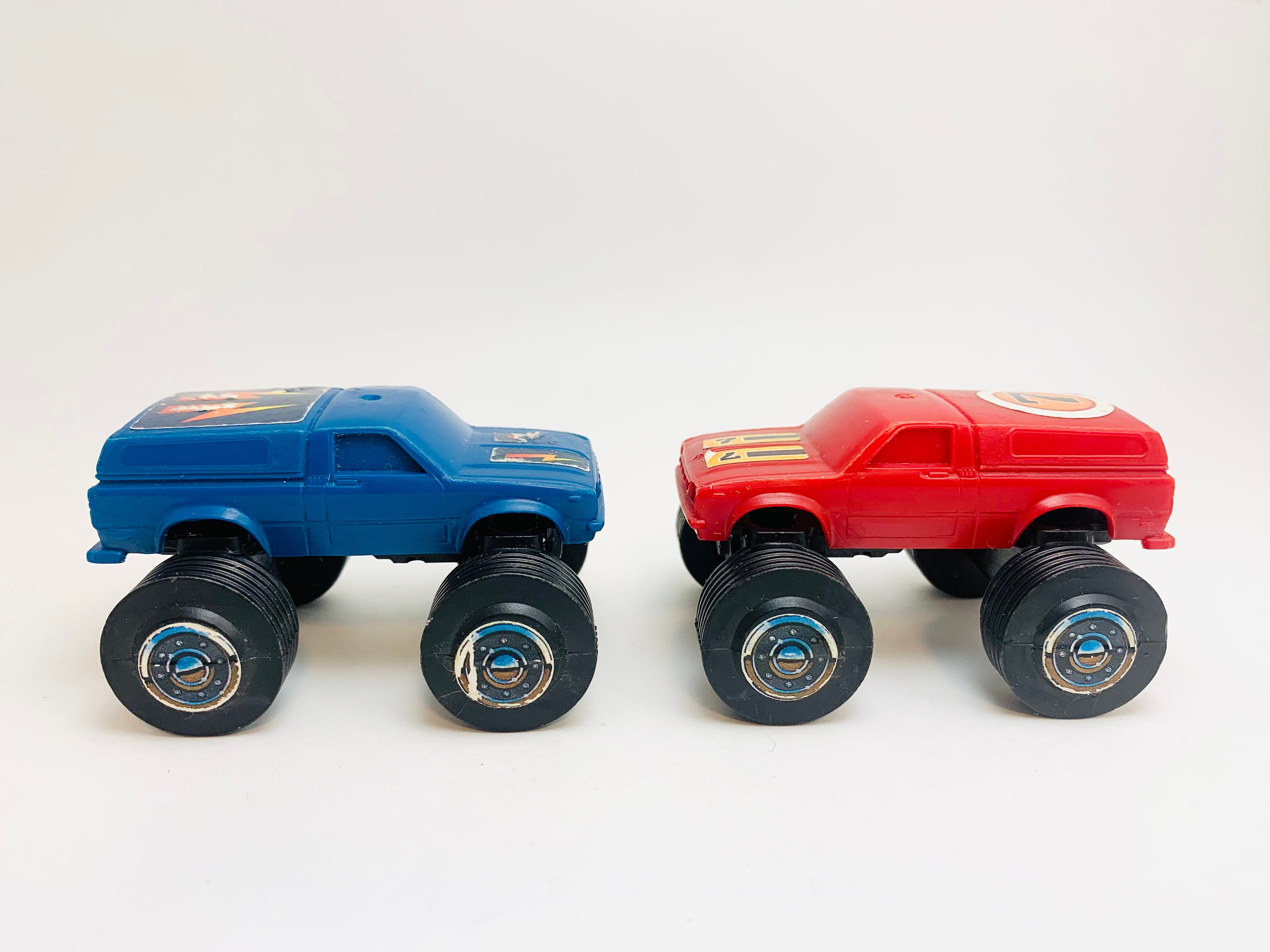 Mattel Plastic Monster Trucks 1982 Etsy