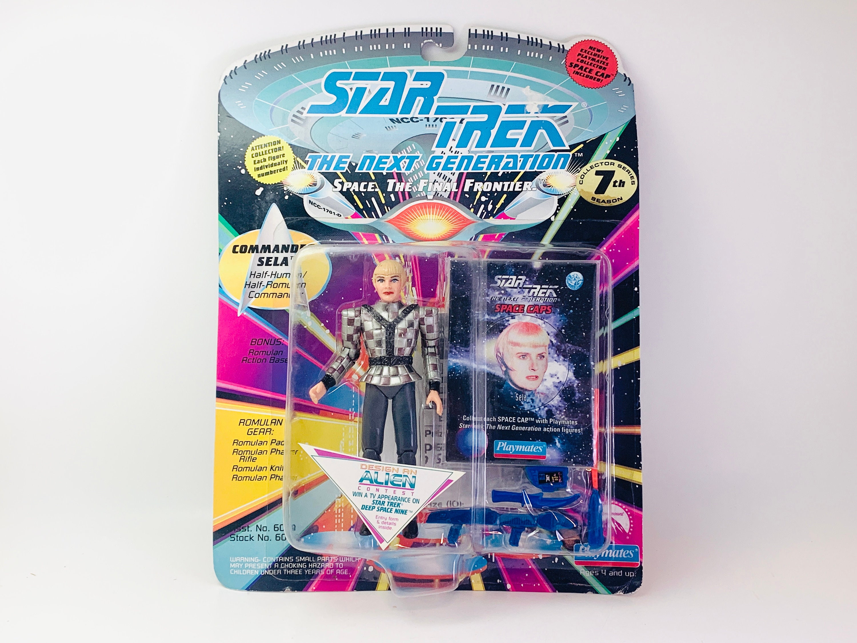 Star Trek the Next Generation Playmates commander Sela Action