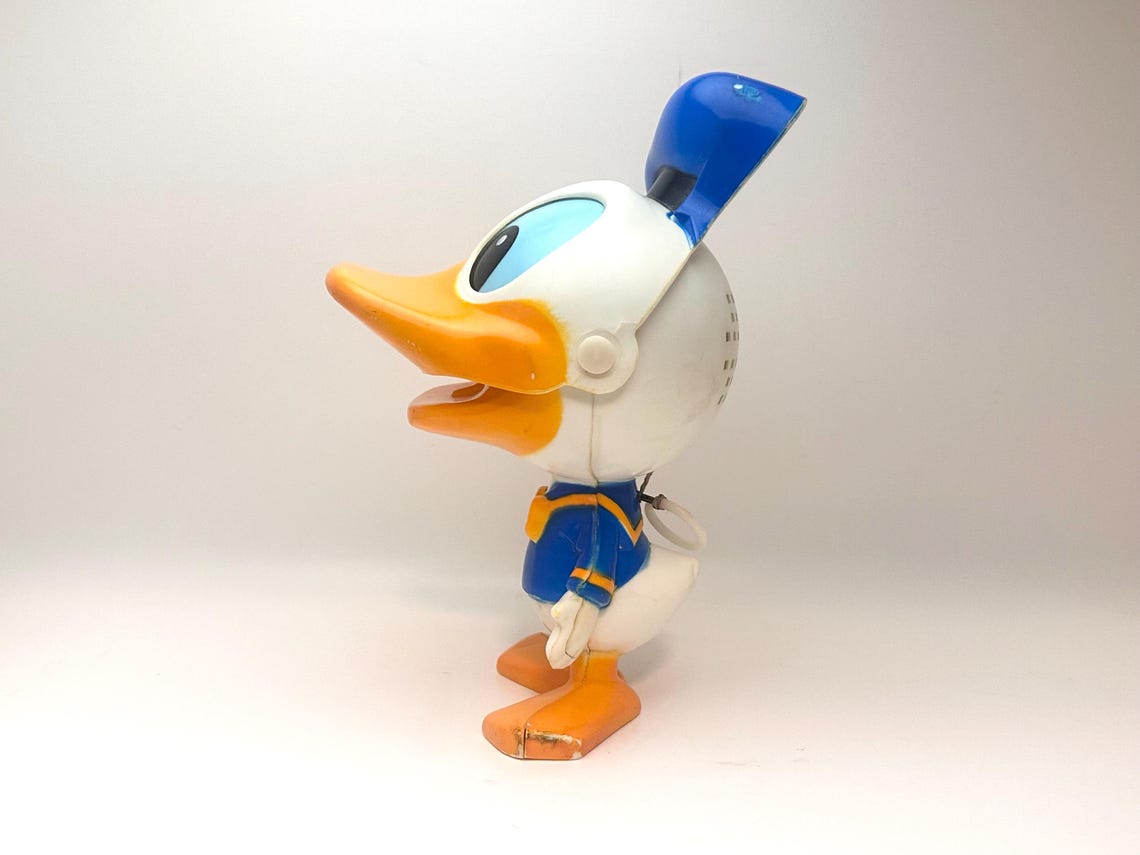 Pull String Duck 1976 Donald Duck Talking Pull String Toy - Etsy