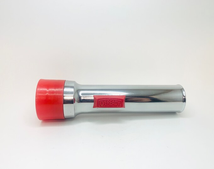 Vintage Eveready Commander Flashlight - Etsy