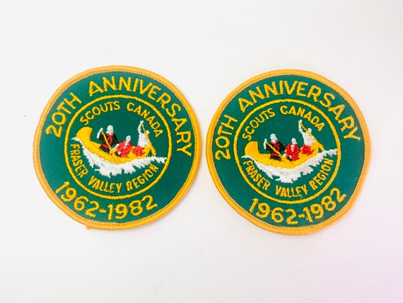 Vintage 20th Anniversary Scouts of Canada Fraser Valley 