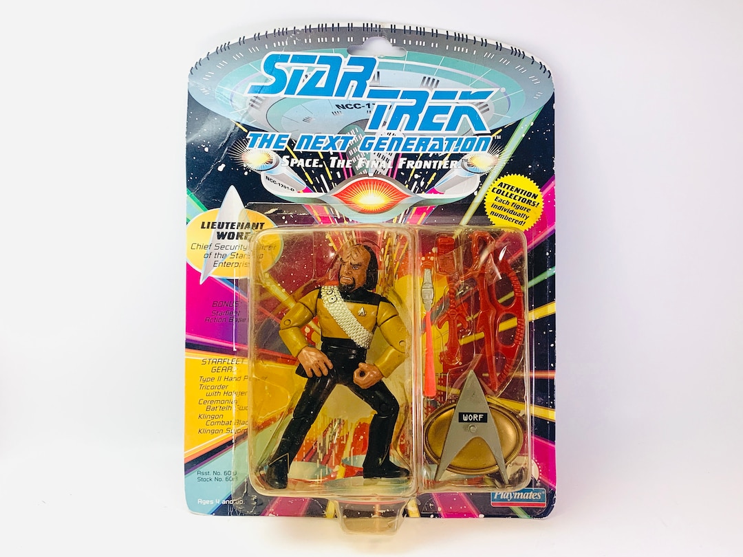Star Trek the Next Generation, Playmates 'lieutenant Worf