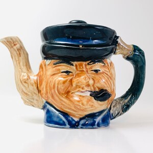 Vintage Keramik Toby Teekanne