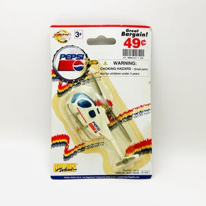 Vintage Pepsi Team Diecast Hubschrauber auf Karte