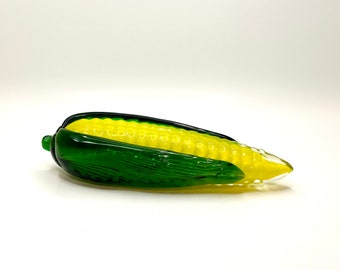 Vintage Glass Corn On The Cob