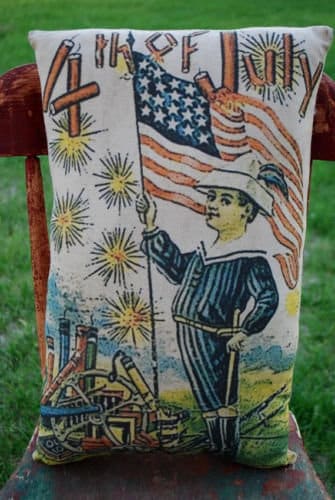 Ralph Lauren American Flag Pillow - Etsy