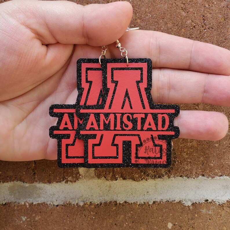 House Earrings Amistad Altruismo Isibindi Reveur Onraka - Etsy