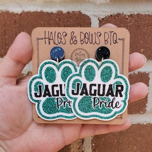 Jaguar Pride Statement Earrings