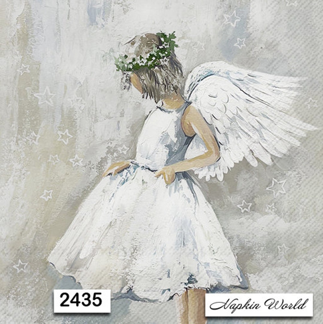 FREE SHIP Two Paper Luncheon Decoupage Art Craft Napkins design 2435