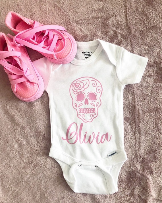day of the dead onesie