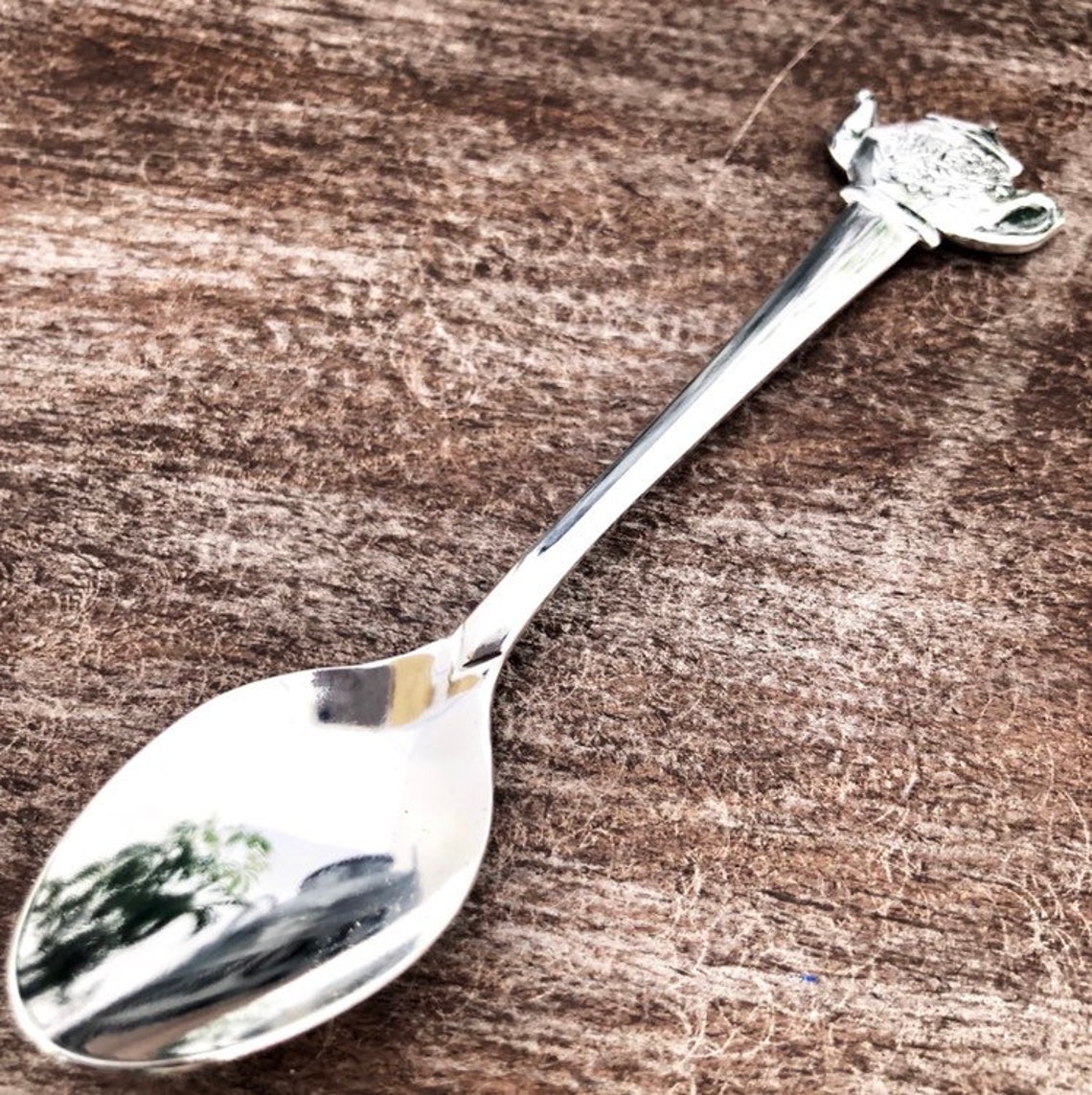 Silver Plated Loose Leaf Teaspoon Tea Spoon Easter Gift Etsy
