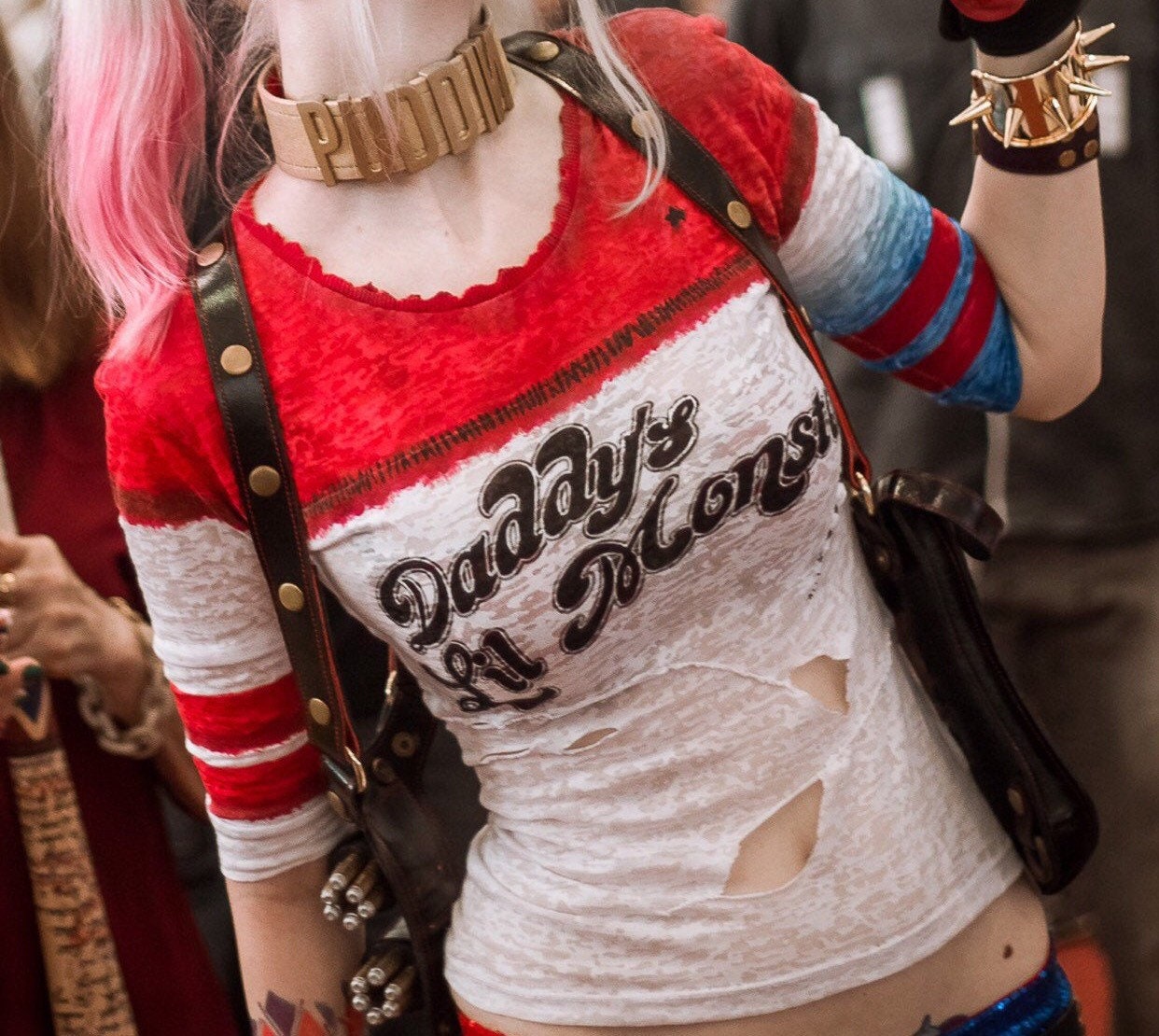 Harley Quinn Daddy's Lil Monster screen accurate t-shirt from Suicide ...