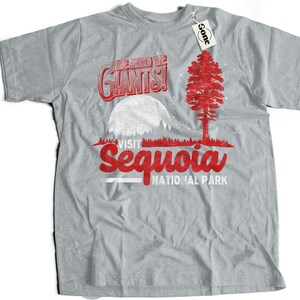 Sequoia National Park Hike Among the Giants! Funny Retro Short-Sleeve Unisex T-Shirt