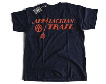Appalachian Trail Heather Midnight Navy Short-Sleeve Unisex Hiking T-Shirt
