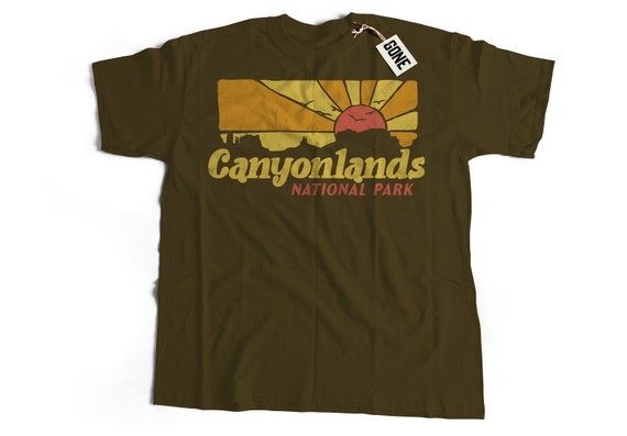 Retro Vintage Canyonlands National Park Tee Shirt Retro Vintage Canyonlands National Park Tee Shirt