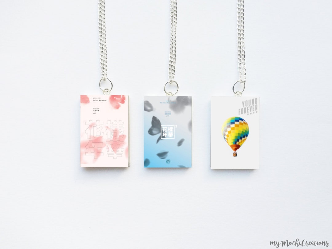 BTS the Most Beautiful Moment in Life Miniature Album Necklace - Etsy