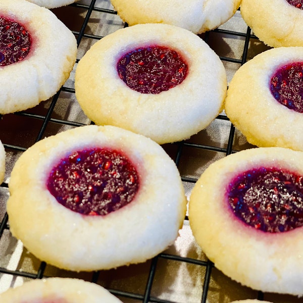 Raspberry Filled Cookies - 2 Dozens Per Box - Any Occassion Gifts