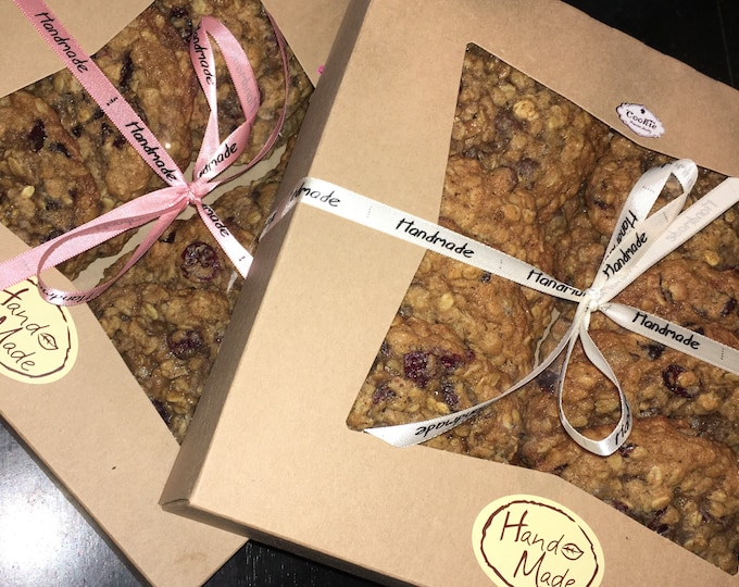 Snickerdoodles, Peanut Buttter, Oatmeal Cranberry, Chocolate Chips - A Dozen Per Box - Any Occassion Gifts
