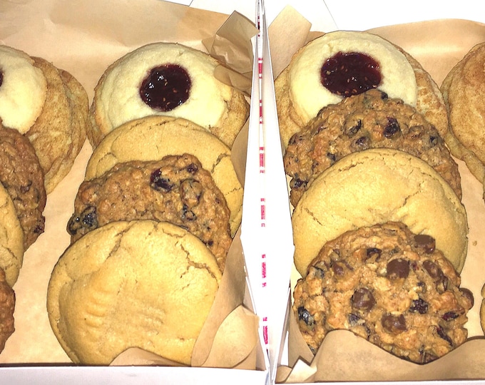 Variety Mix Cookies - A Dozen Per Box - Any Occassion Gifts