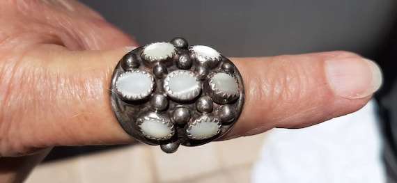 Vintage Navajo Unisex Silver Ring