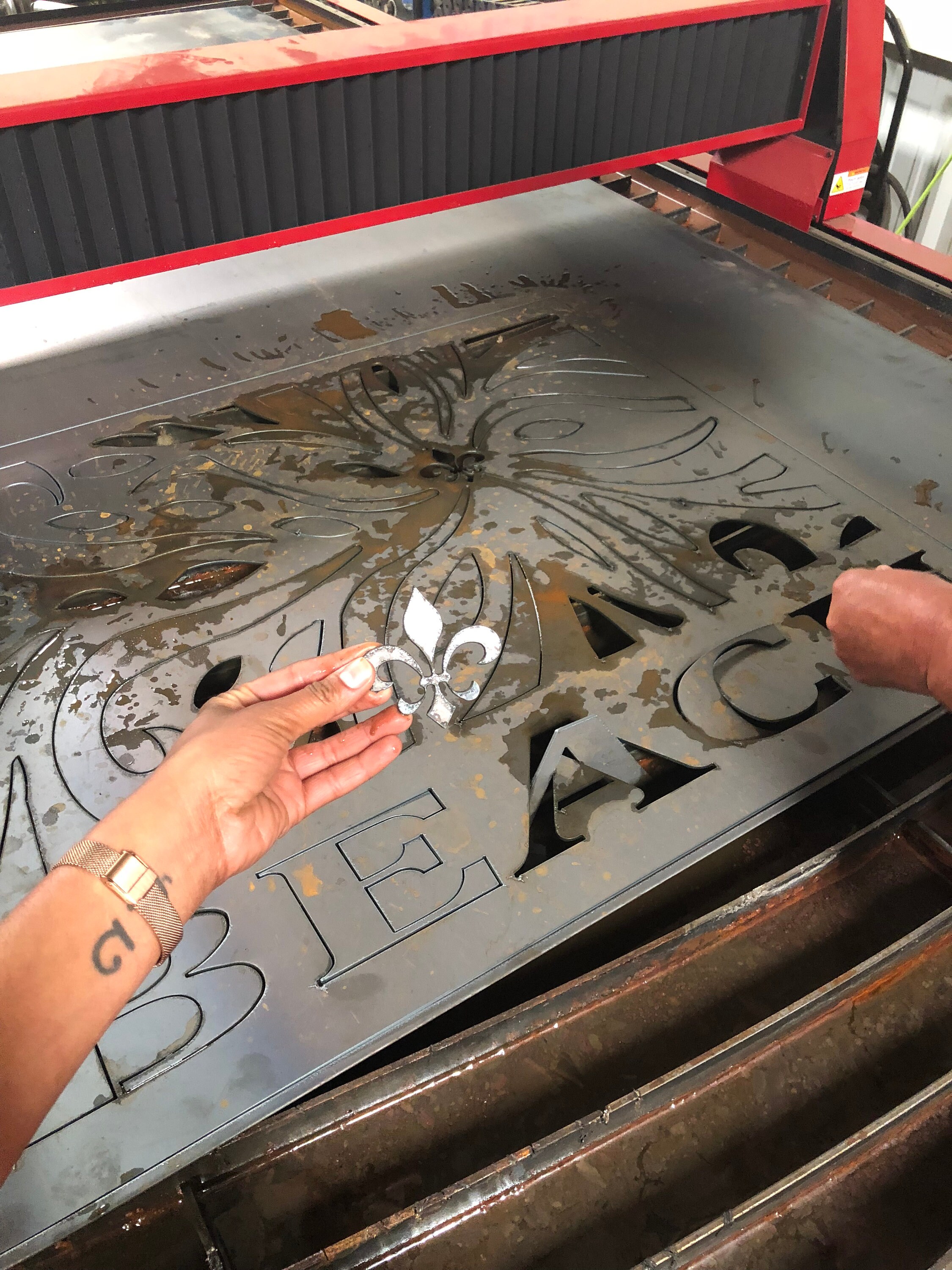 Custom Metalwork Designs Signs of All Sizes the Addition of Etsy UK