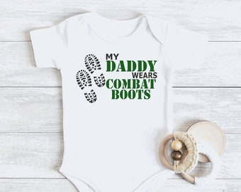 Military Homecoming Shirt, Fathers Day Toddler Shirt, My Hero Wears Combat Boots, Daddy Is My Hero, Army Homecoming, I Have A Hero< USMC