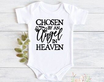 Chosen by an Angel Baby Bodysuit, Miracle Baby Gift