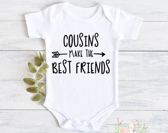 Cousins Make the Best Friends Cousins Pregnancy Announcement Announcing Pregnancy Baby  Cousin Crew Cousin Squad New To The Crew Shirt