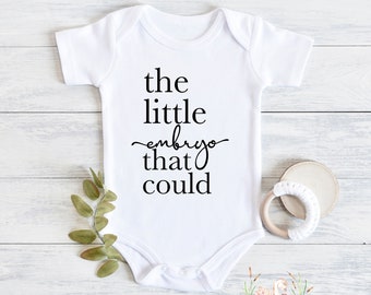 IVF Baby Announcement Bodysuit: The Little Embryo That Could