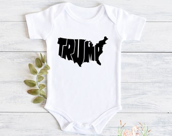 Trump 2024 Baby Bodysuit: Republican Kids Shirt