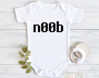 Noob , Daddys future gaming buddy , Gamer baby announcement , Future Gamer, New Baby, Baby shower gift for gamer, Gender neutral