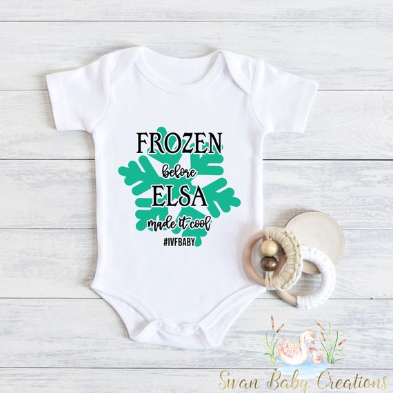 Onderzoek het Beneden afronden veelbelovend Frozen before Elsa made it cool IVF Embryo Baby Bodysuit - Etsy Nederland
