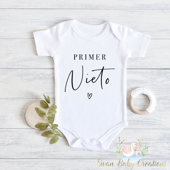 First Grandchild Spanish Primer Nieto Pregnancy Announcement Etsy