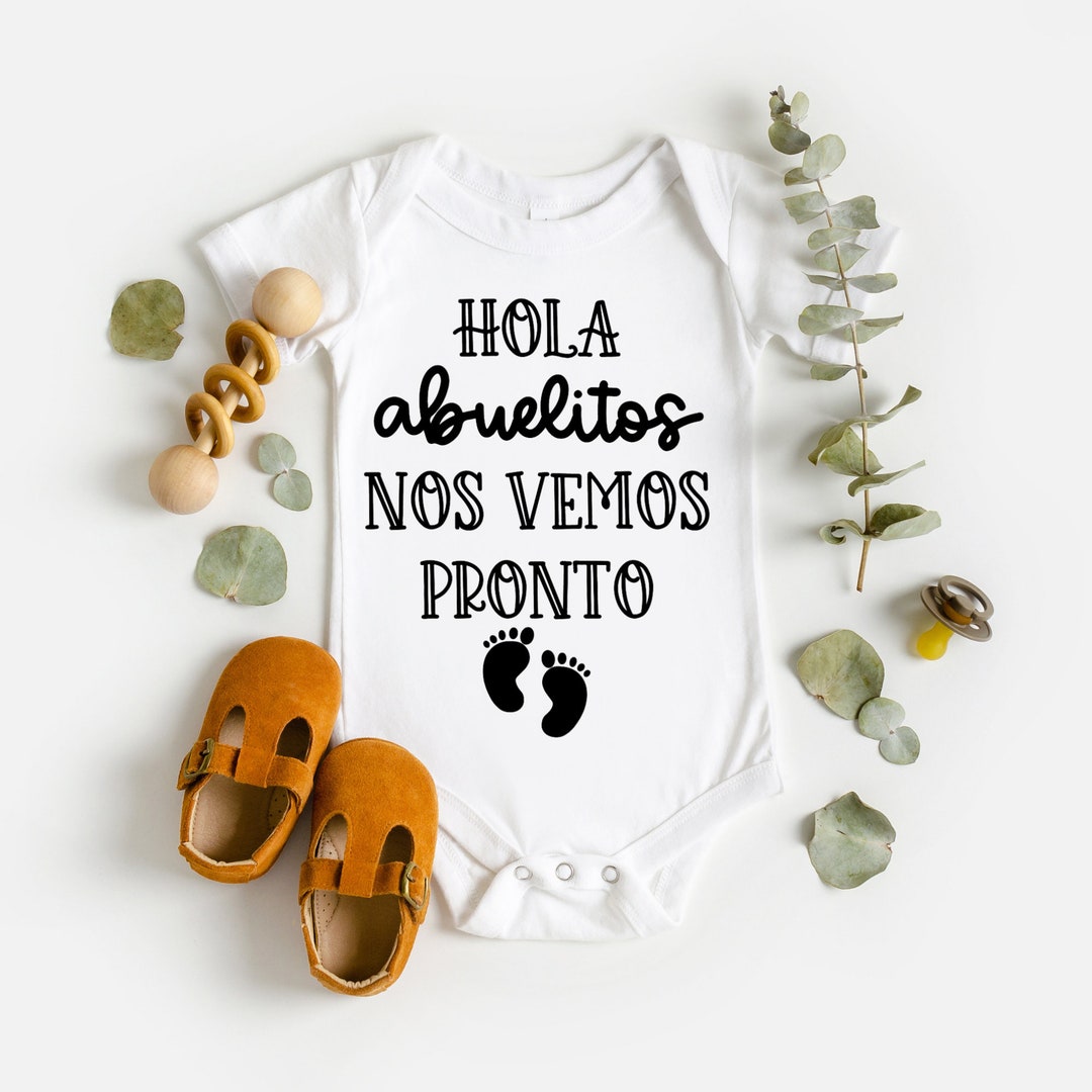 Sorpresa Vas a Ser Abuela Svg Baby Announcement Svg in Spanish