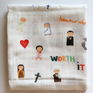 Respect Life Baby Swaddle