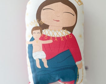 Our Lady of Pompeii Pillow Doll