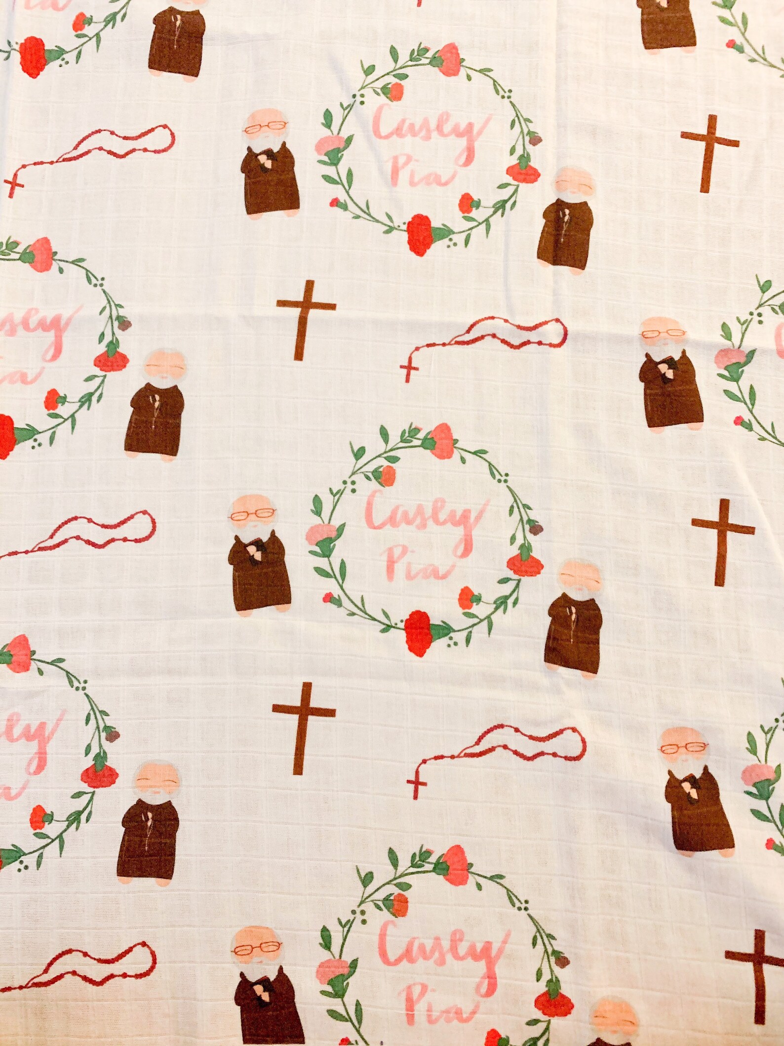 Custom Saint Swaddle Design Etsy