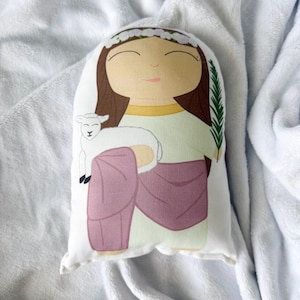 St. Agnes of Rome Pillow Doll