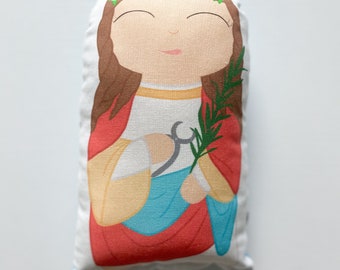 St. Agatha Pillow Doll