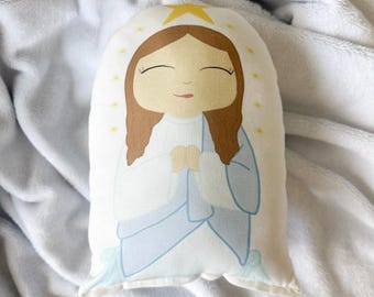 Our Lady Star of the Sea Pillow Doll