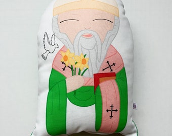 St. David of Wales Pillow Doll