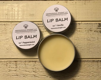 Balsamo per labbra naturale, idratante per labbra, burro per labbra, balsamo per labbra