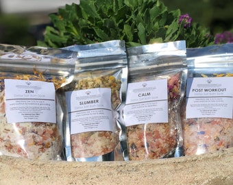 Detox Salt Bath Soak, Detox Bath, Detox Salt, Salt Bath, Detox Soak, Bath Soak, Foot Soak, Spa Bath, Bath Salts