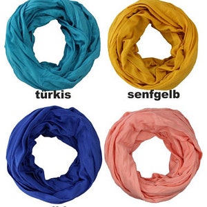 light loop scarf in many colors image 2