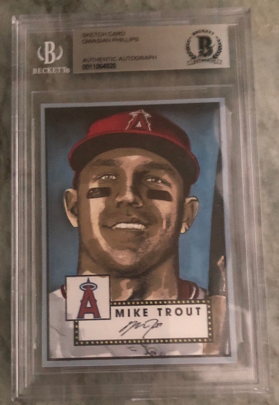 mike trout rare baseball card Amazon.com: 2021 Topps Gypsy Queen #244 Mike Trout Los Angeles Angels MLB  Baseball Trading Card : Collectibles & Fine Art