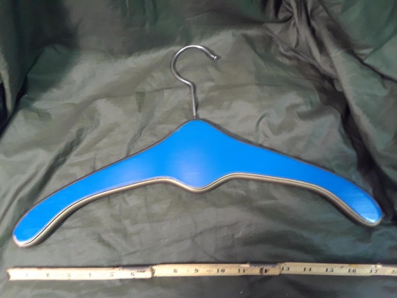 Handsome Vintage Clothes Hangers Painted Wooden Elegance